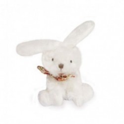 Accueil Doudou et Compagnie Doudou Doudou et Compagnie lapin Blanc bandana liberty rouge Pantin - 12 cm mon chouchou