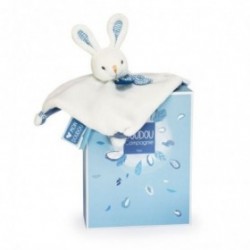 Accueil Doudou et Compagnie Doudou Doudou et Compagnie lapin bleu Plat - 20 cm Meli melo