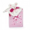 Accueil Doudou et Compagnie Doudou et compagnie souris rose Plat - 20 cm Meli melo