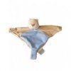 Accueil Noukies Doudou Noukies Ours Bleu Plat - 25 x 25 cm Nouky