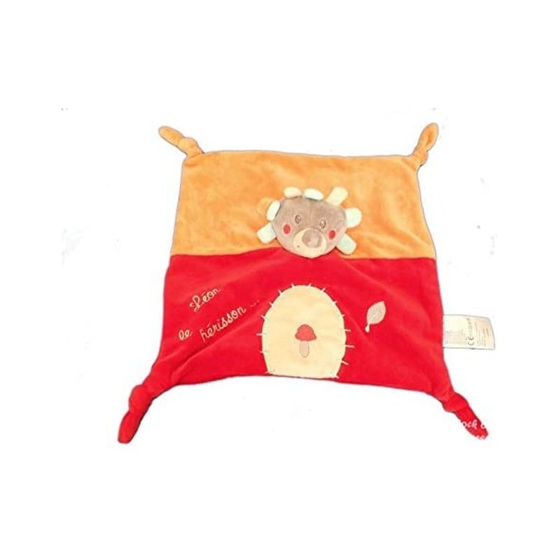 Accueil Z'autres marques Doudou Jogystar Herisson Rouge champignon Plat - 25 x 25 cm