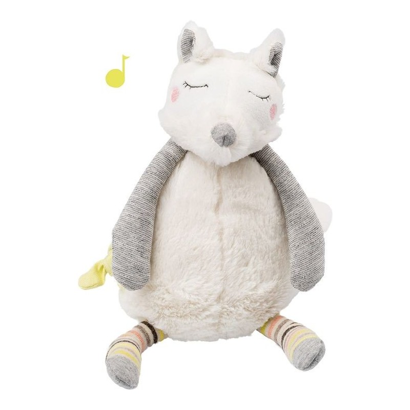 Accueil Moulin Roty Doudou Moulin Roty Chien Blanc Oko Musical - 27 cm Les petits Dodos
