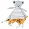 Accueil Z'autres marques Doudou Premaman Ours Gris rayure Plat - 25 cm