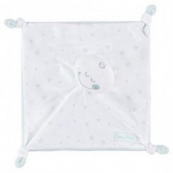 Accueil Z'autres marques Doudou Premaman Blanc Plat - 22 cm Smiley