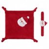 Accueil Z'autres marques Doudou Premaman Personnage Rouge Plat - 20 x 20 cm Noel