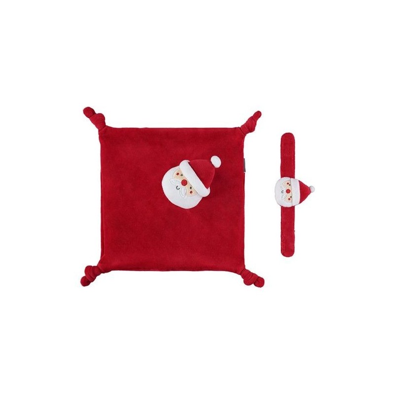 Accueil Z'autres marques Doudou Premaman Personnage Rouge Plat - 20 x 20 cm Noel