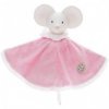 Accueil Z'autres marques Doudou DAM Souris Rose Plat - 26 x 26 cm Meiya et Alvin