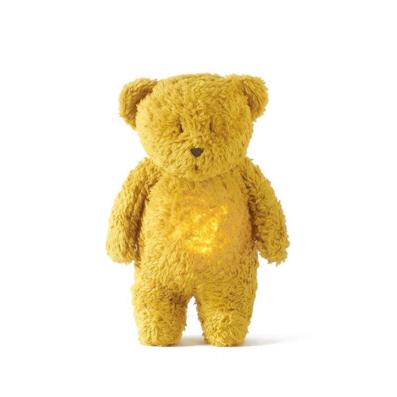Accueil Moonie Peluche Ours Bio Moutarde l'indispensable - Moonie