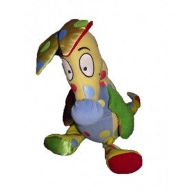 Accueil Disney doudou Disney Chien Jaune  Hochet