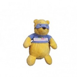 Accueil Disney doudou Disney Ours Jaune pull et masque bleu 23cms Winnie l'ourson Pantin