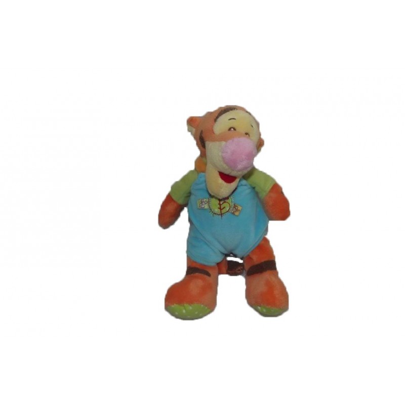 Accueil Disney doudou Disney Personnage Orange salopette bleu 23cms Les Amis de Winnie Pantin