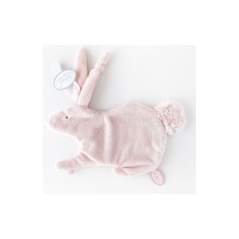 Accueil Dimpel doudou Dimpel Lapin Rose Emma Attache Tetine