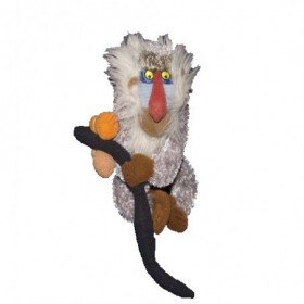 Accueil Disney doudou Disney Singe Gris Rafiki 17cms Le Roi lion Pantin