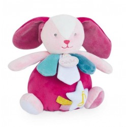 Accueil Babynat Babynat doudou Les Cometes lapin rose musical