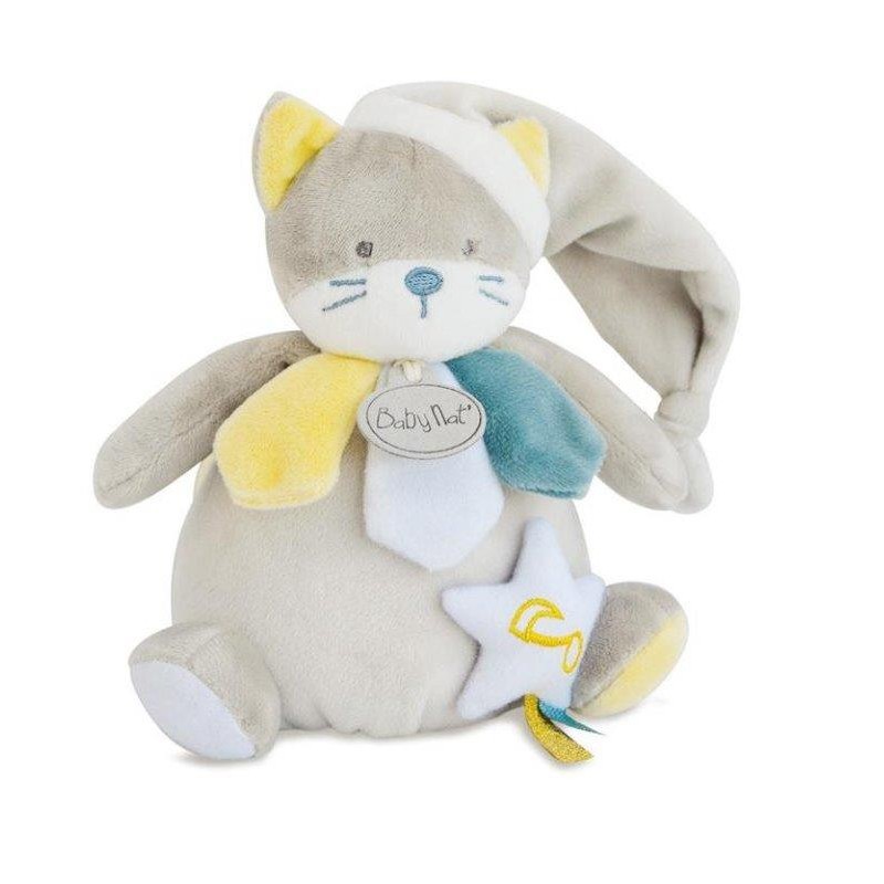 Accueil Babynat Babynat doudou Les Comètes Ours Gris musical