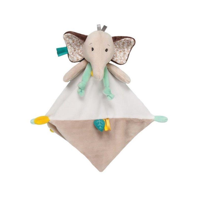 Attache tétine Dumbo rose clair personnalisée, attache sucette Dumbo, attache  tétine éléphant -  France
