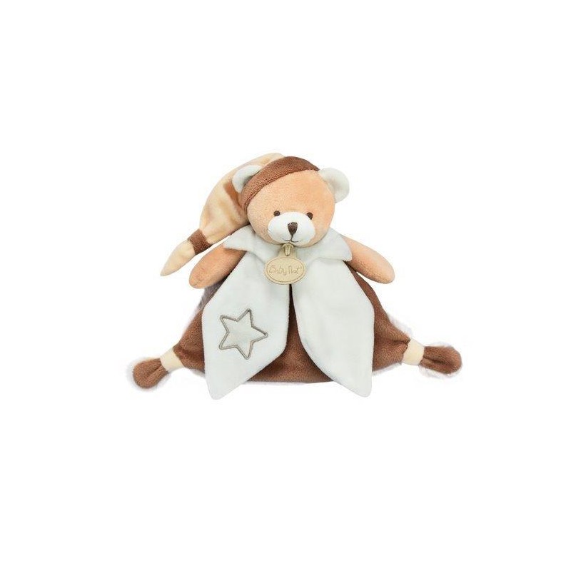 Accueil Babynat Doudou Babynat Ours luminescent Marron et Blanc BN0621