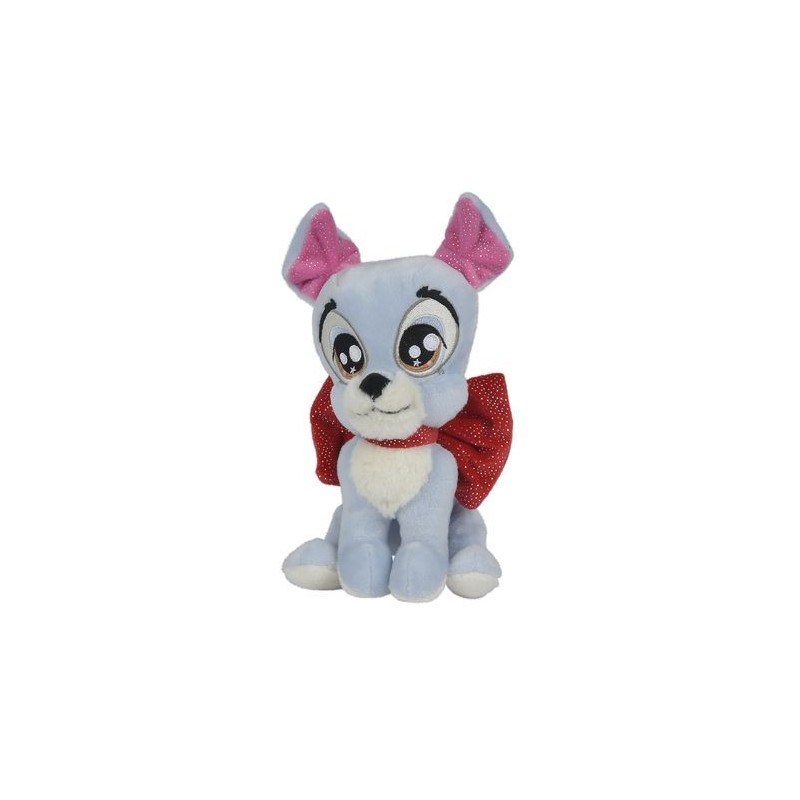 Accueil Disney doudou Disney Chien Gris Clochard Nœud Rouge 25cms Glamour Pantin