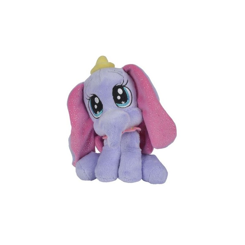 Accueil Disney doudou Disney Elephant Violet Dumbo Nœud Rose 25cms Glamour Pantin