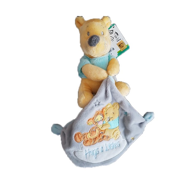 Accueil Disney doudou Disney Winnie Gris Hugs & Wishes Pantin