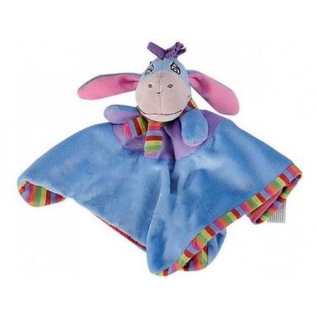 doudou plat winnie bleu